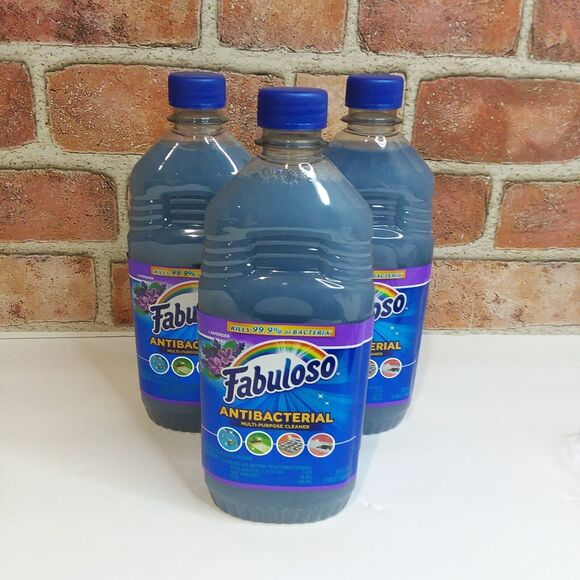 Fabuloso Lavender Antibacterial Multi-purpose Cleaner 16.9oz‎ x3 (Lot of 3) - Picture 1 of 5